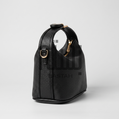 Noir Hobo Bag "Midnight Black"