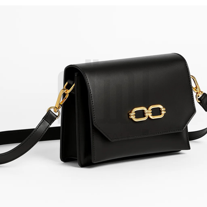 Casual Chic Crossbody Bag "Black"