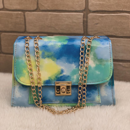 Crossbody Chain Bag “Cloudscape”