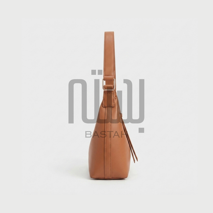 Tan Sway Hobo Bag