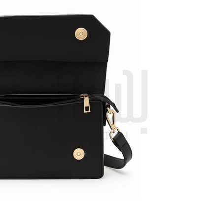 Casual Chic Crossbody Bag "Black"