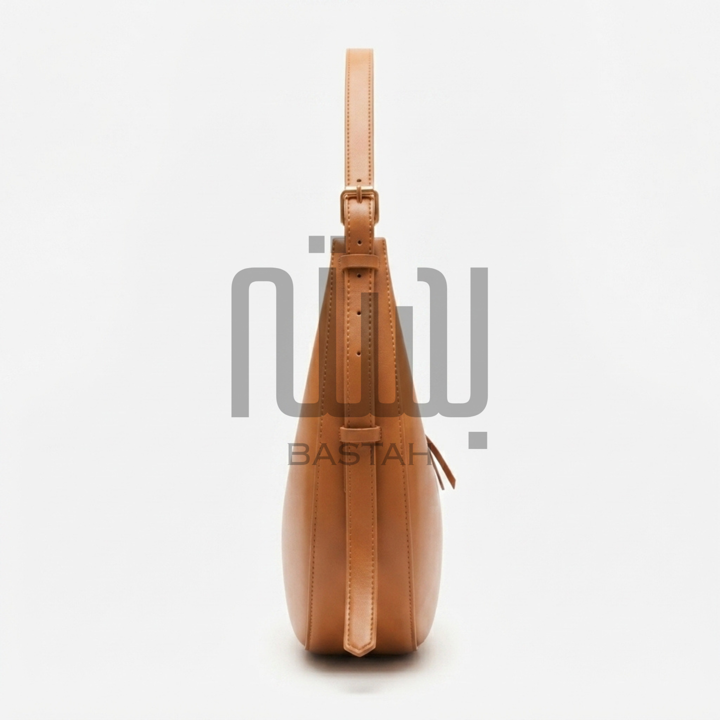 Luna Crescent Hobo Bag "Brown"