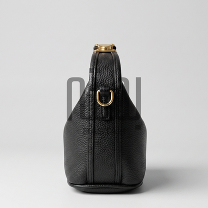 Noir Hobo Bag "Midnight Black"