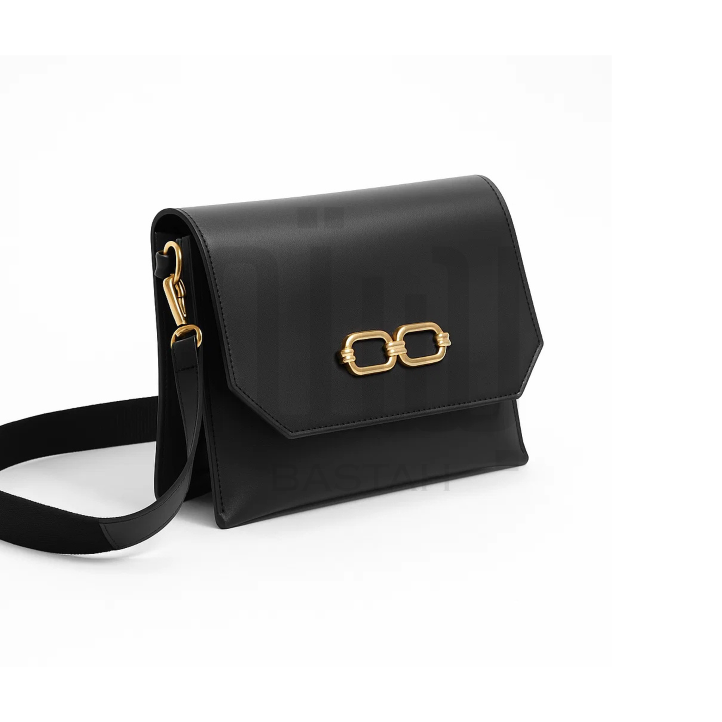 Casual Chic Crossbody Bag "Black"