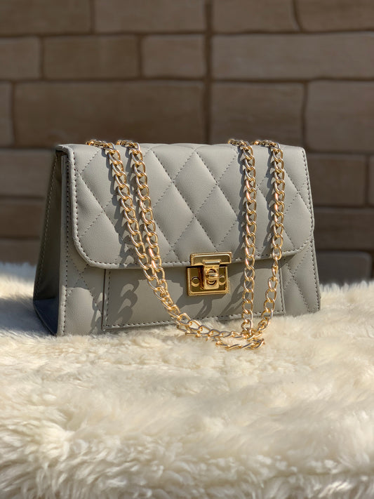 Crossbody Chain Bag “Spanish Grey”