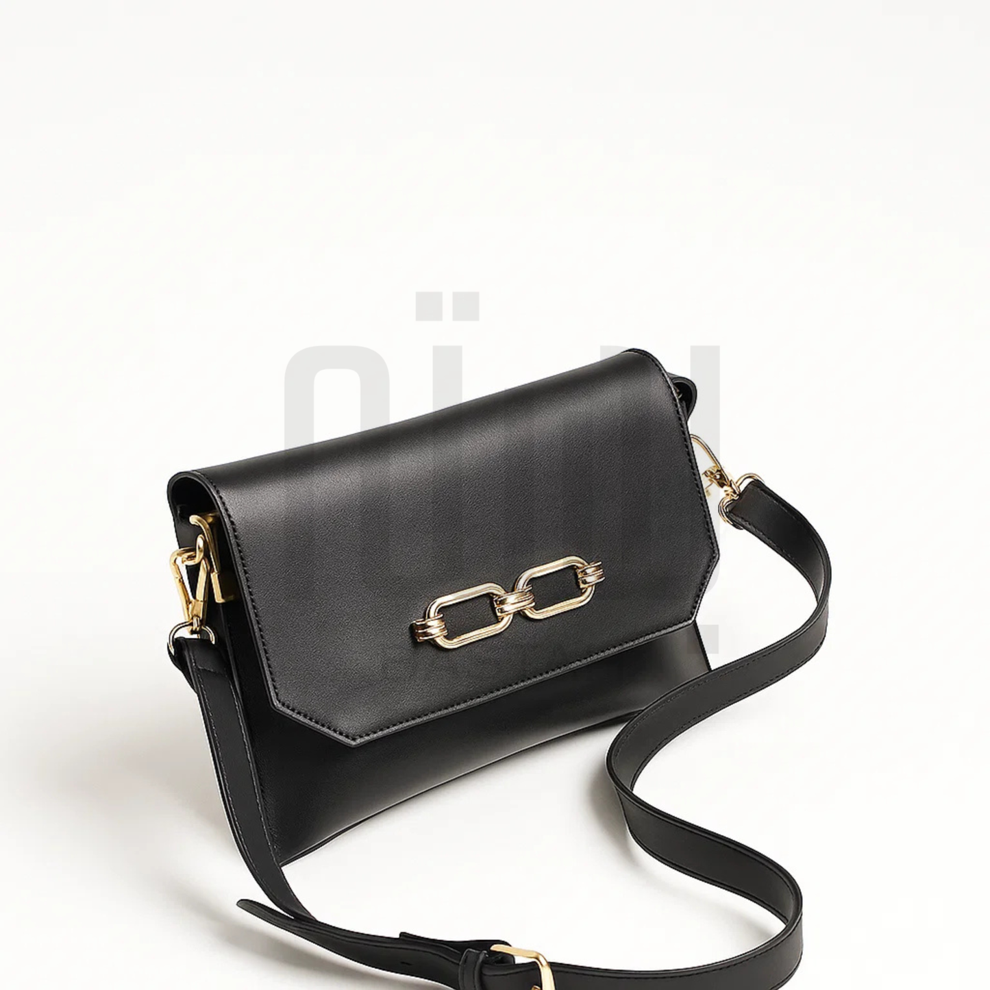 Casual Chic Crossbody Bag "Black"