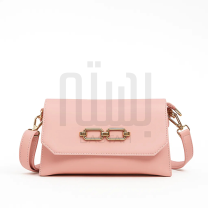 Casual Chic Crossbody Bag "Pink"