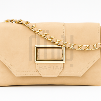 Halo Crossbody Bag "Sandy Beige"