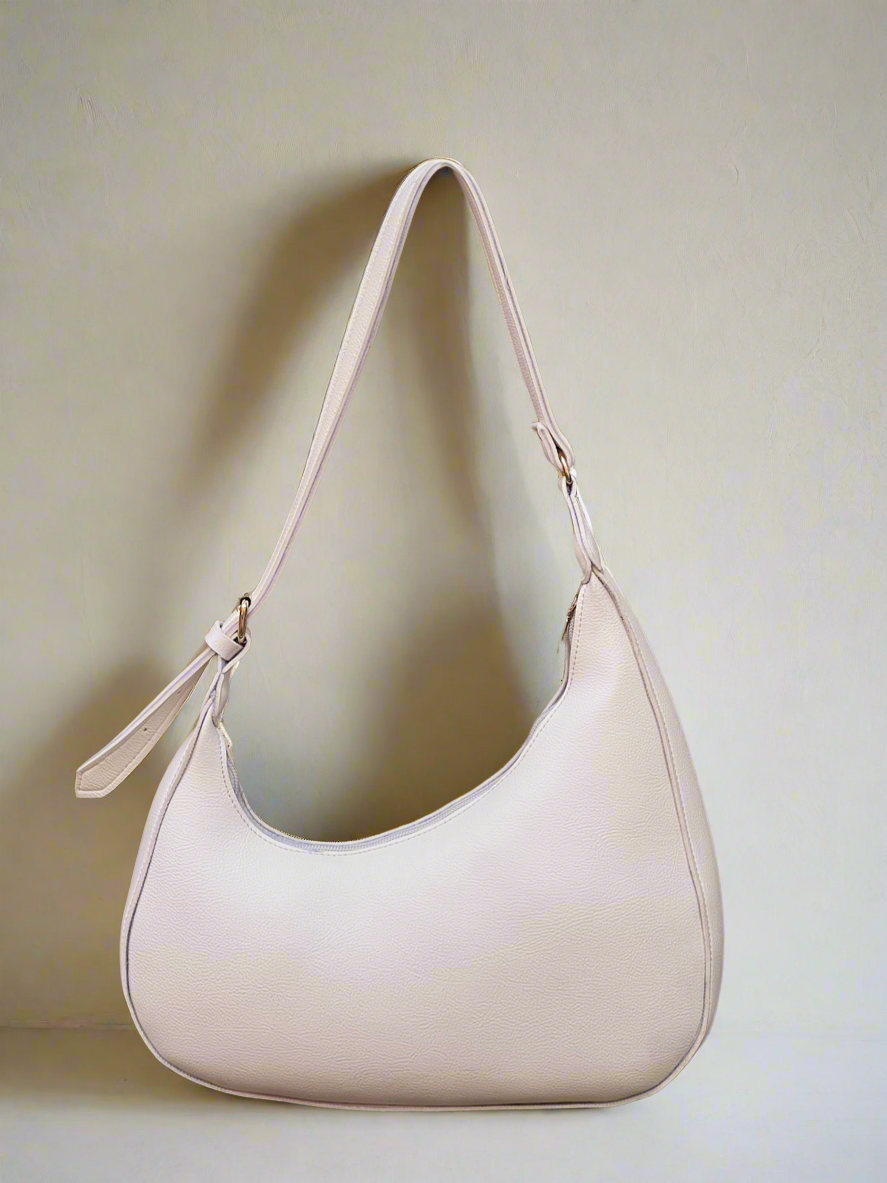 Luna Asymmetric Bag “White”