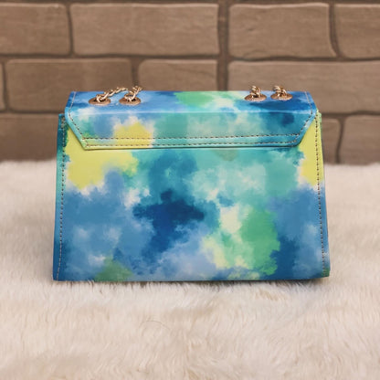 Crossbody Chain Bag “Cloudscape”