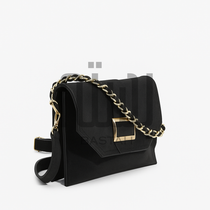 Halo Crossbody Bag "Black Noir"