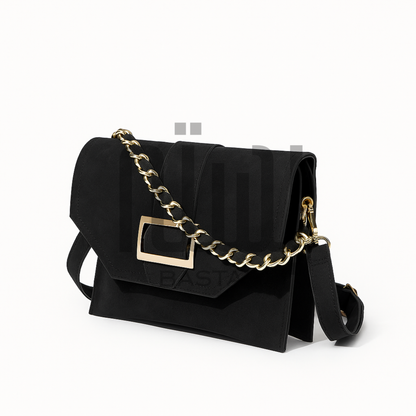 Halo Crossbody Bag "Black Noir"