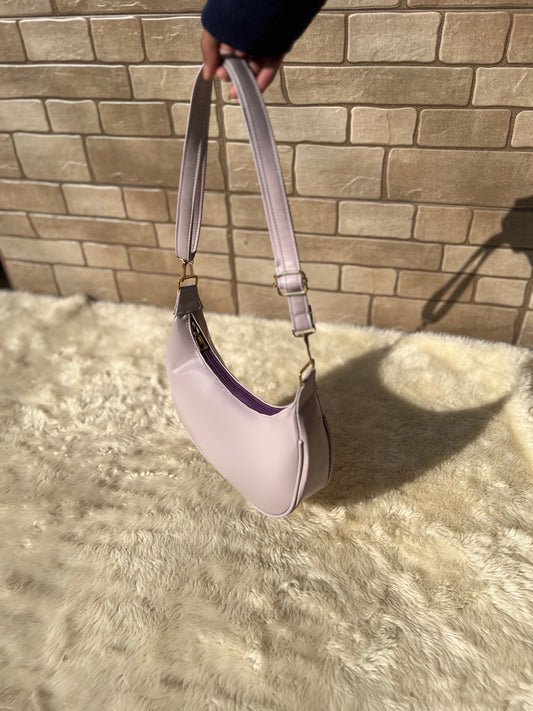 Crossbody Hobo Bag “Lavender Moon”