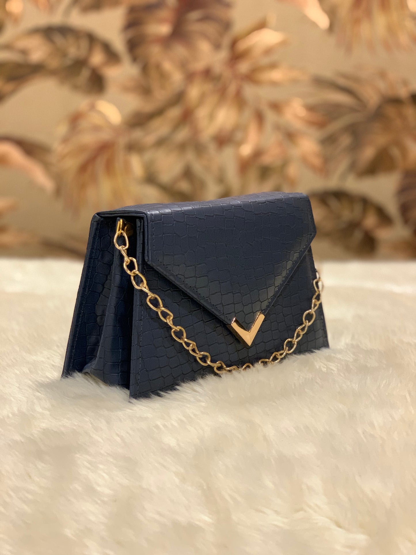 Amphibian Navy Blue Mini Bag