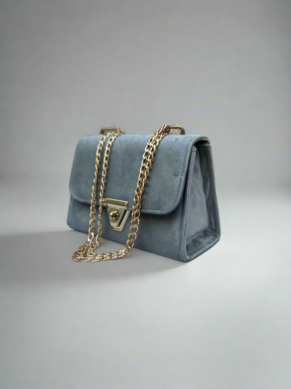 Alcan Chic Crossbody Bag “Light Grey”