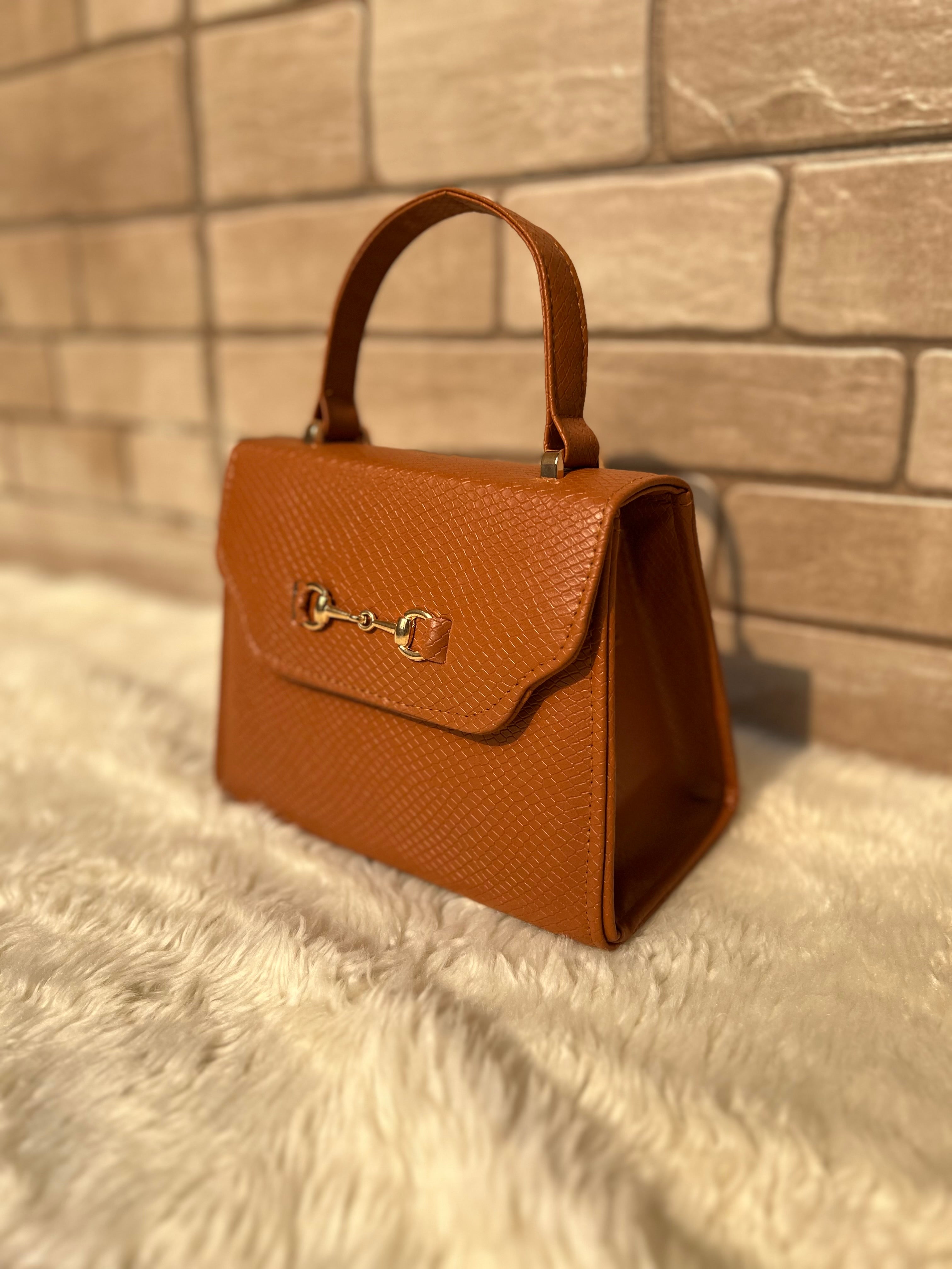 Versatile Amphibian Mini Handbag Brown BASTAH