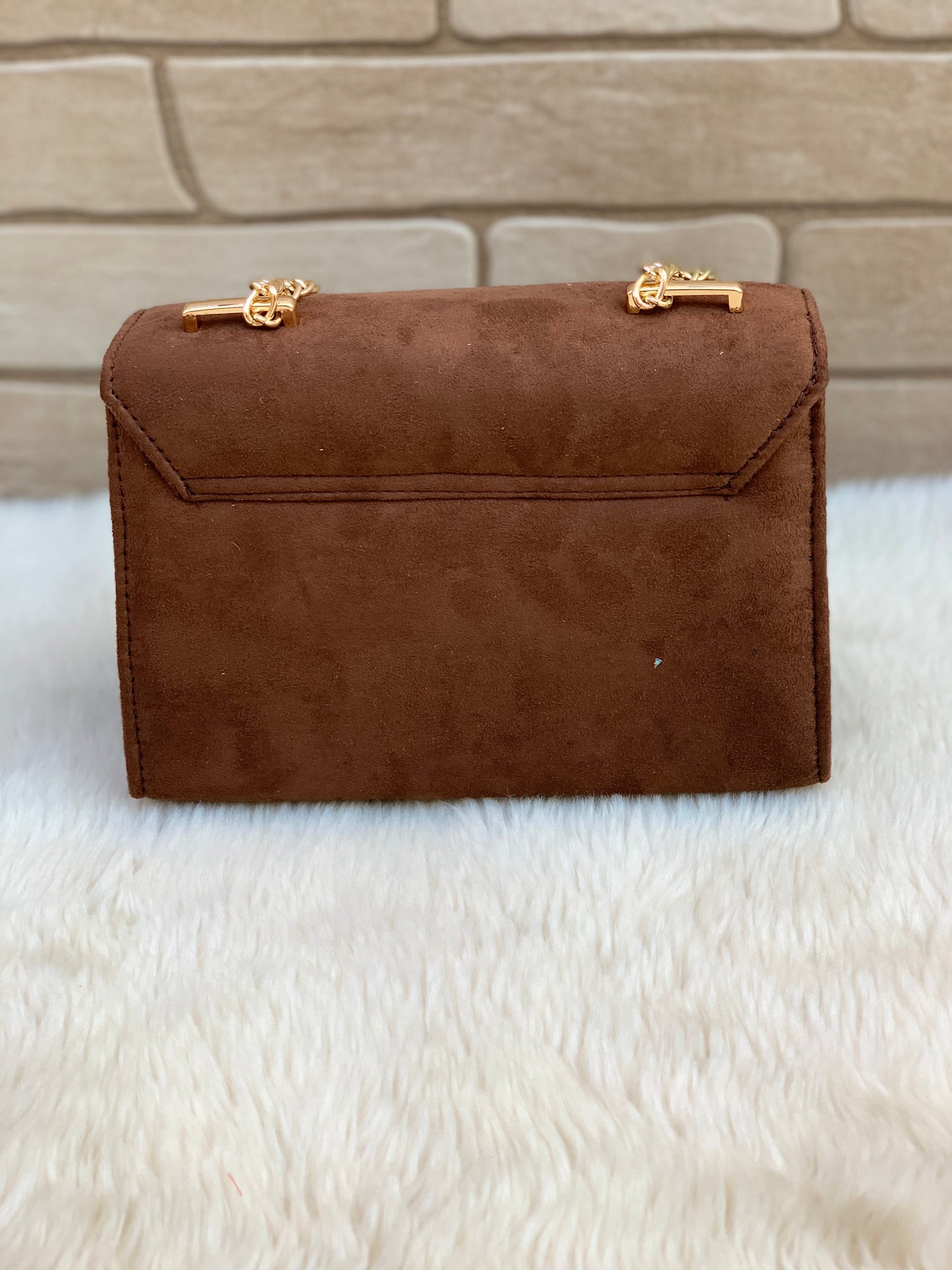 Alcan Chic Crossbody Bag “Russet Brown”