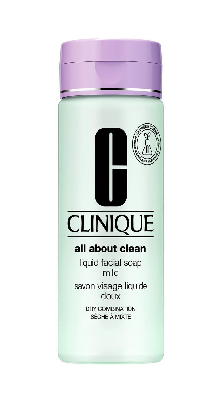 Clinique Liquid Facial Soap Mild Savon Visage Liquide Doux 200Ml Dry Combination