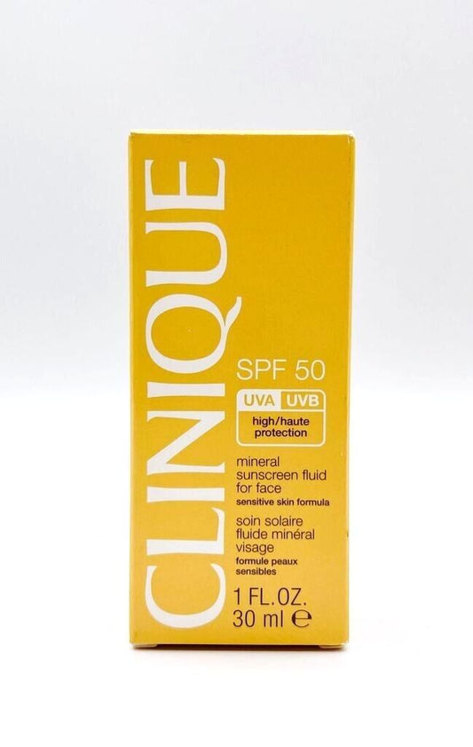 Clinique SPF 50 Mineral Sunscreen Fluid For Face 30ml