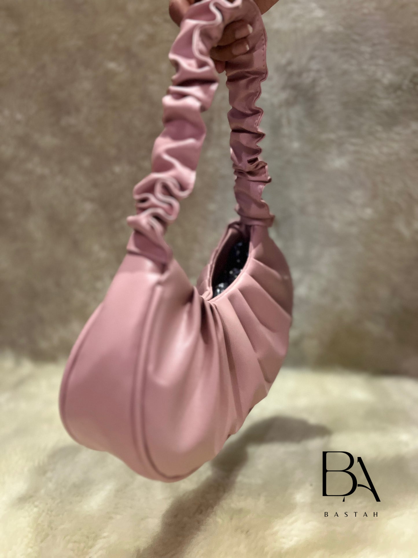 LUNARUFFLED BAG COLOR FLAMINGO PINK