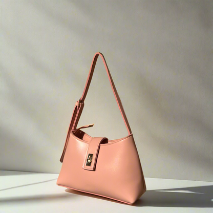 Casual Chic Saddle Bag “Pink”