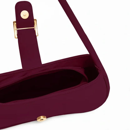 Mono Shoulder Bag “Maroon”
